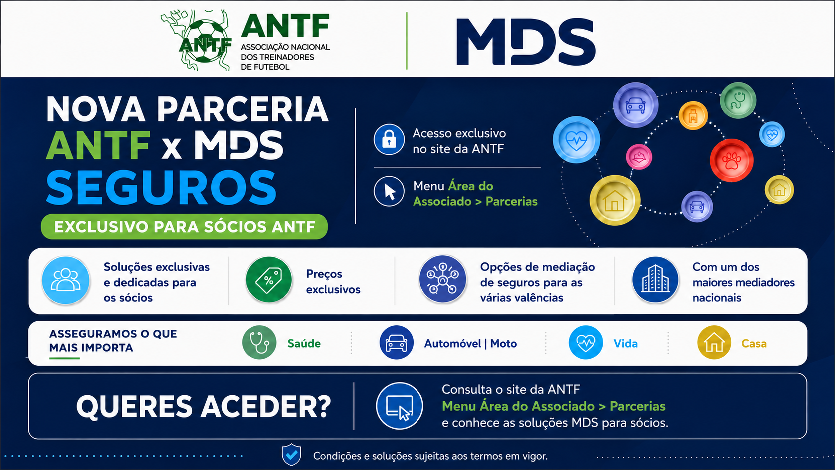 Parceria ANTF e MDS Seguros — soluções e preços exclusivos para Sócios ANTF